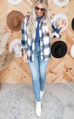 Yellowstone Oversized Plaid Shacket - Final Sale