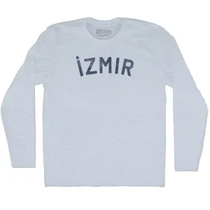 ?zmir Text Adult Tri-Blend Long Sleeve T-shirt